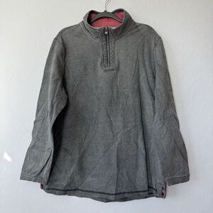 Carbon2Cobalt‎ Large Gray Quarter Zip Pullover